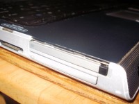 broken molding on laptop